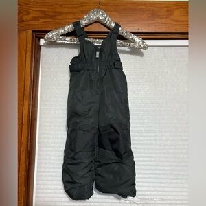 Cherokee Snow pants Overalls Kids Black Bibs Pants Toddler Size 18M